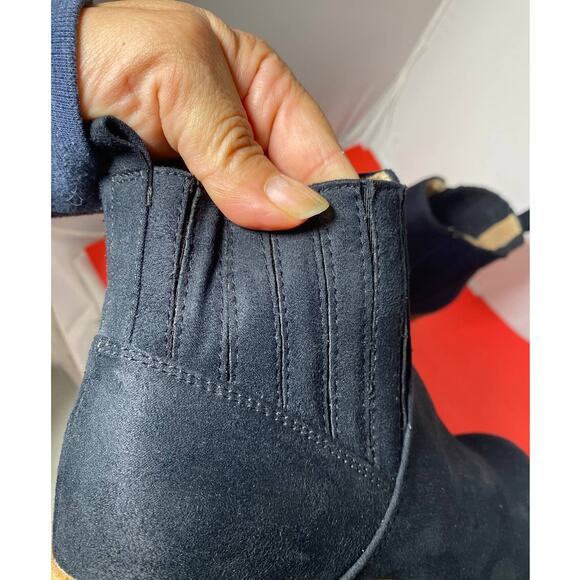 LIFE STRIDE VELOCITY Womens Black Pull Tab Round Toe Wedge Booties 9.5 M NWT - Picture 9 of 10